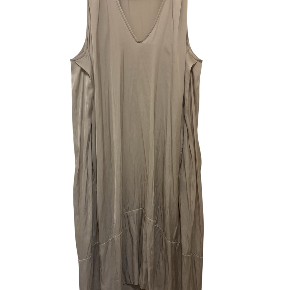 Camila Coelho Beige Sleeveless Dress